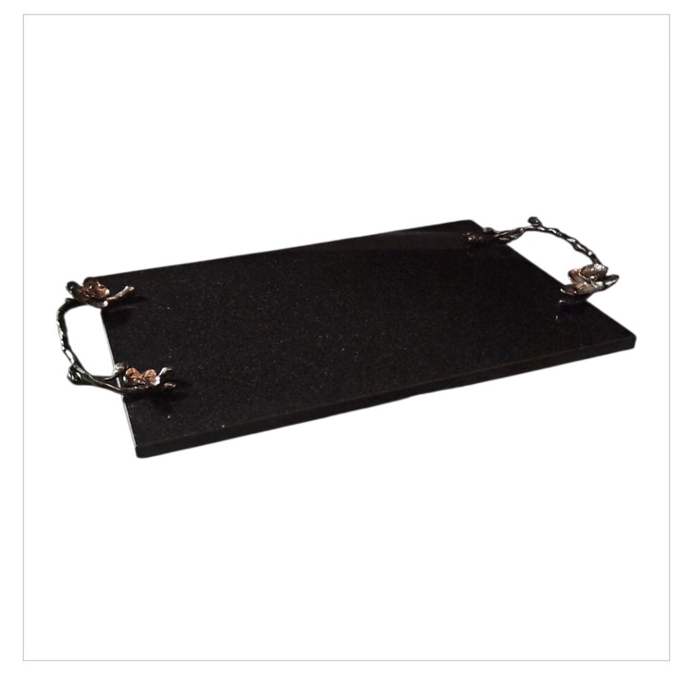 MICHAEL ARAM | Black Orchid Granite Cheese Board